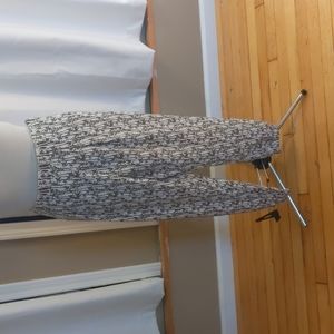 Topshop bamboo print wrap-front joggers size 8